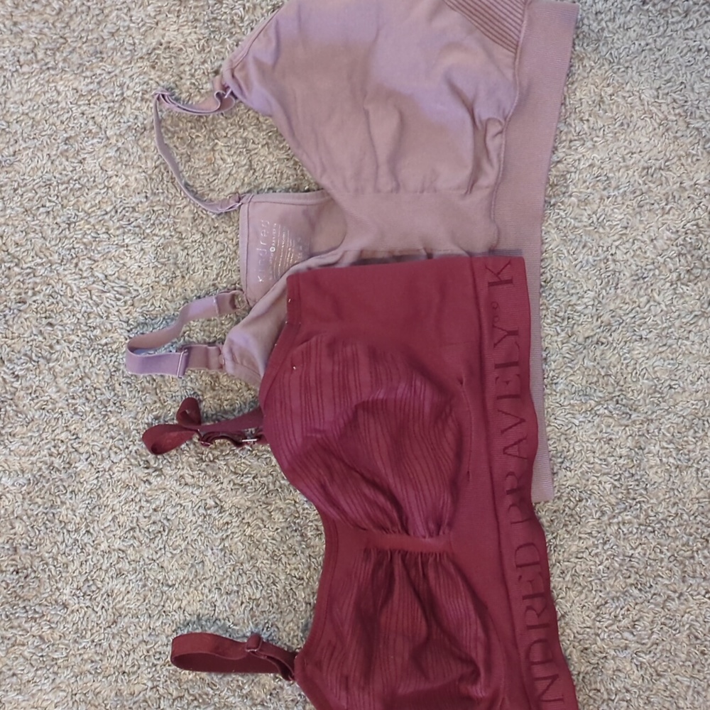 2 kindred bravely pumping nursing bras